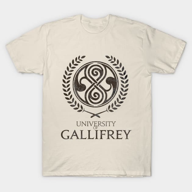 University Of Gallifrey T-Shirt by Shapmiyako